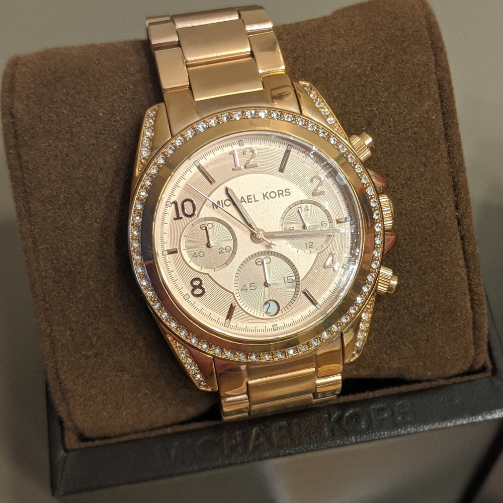 Michael Kors Rose Gold Watch